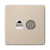 Розетка 2гн комп+ТВ RJ45+TV с/у песочный механизм кат.5е ArtGallery Systeme Electric (1/5/20) Розетка 2гн комп+ТВ RJ45+TV с/у песочный механизм кат.5е ArtGallery Systeme Electric (1/5/20)