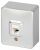 Розетка ЭРА Эксперт 11-3203-03 информационная RJ45, IP20, ОУ, алюминий Розетка ЭРА Эксперт 11-3203-03 информационная RJ45, IP20, ОУ, алюминий