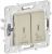 SKANDY Выключ. 2-кл. с инд. отел. 10А SK-V16B беж. IEK