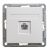 Розетка 1гн ТФ RJ11 с/у белый механизм W59 Systeme Electric  (1/10)