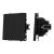 ARL NOBE Выключатель 2 кл софт-тач черный оникс SWT-MK02-SFPL-BK (250V, 10A) (Arlight, -) ARL NOBE Выключатель 2 кл софт-тач черный оникс SWT-MK02-SFPL-BK (250V, 10A) (Arlight, -)