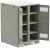 ITK LINEA B Шкаф (пустой) 1350х900мм дверь двуст. мет. сер.