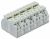 Клеммная колодка 35мм 5x4 0.5-4мм² 32А 500В термопласт белый Wago