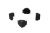 DekraftUno Угловые элементы цоколя 100мм, RAL9005, 4шт