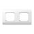 (NEW3-E) Рамка 2-ая, универсальная, белый CHINT (1)