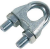 Зажим для стального троса M3 ДКС (10/10/100) Зажим для стального троса M3 ДКС (10/10/100)
