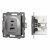 Механизм USB розетки SCT-MUAC-PL-GR-V (5V, 3A, QC4) (Arlight, -)