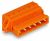 Клеммная колодка 27.5мм 6x1 0.08-2.5мм² 12А 630В термопласт оранжевый Wago