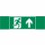 пиктограмма "ФИГУРА / СТРЕЛКА ВВЕРХ" 310х90мм для аварийно-эвакуационного светильника Basic IP65