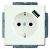 Розетка 1гн с 3/К с USB с/у альпийский белый IP20 SCHUKO Розетка 1гн с 3/К с USB с/у альпийский белый IP20 SCHUKO