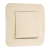 Makel Lillium S крем. выключатель 1кл прох.