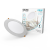 Светильник Gauss Basic Downlight круг 24W 2100m 4000K 170-260V IP20 225*26 белый LED 1/40