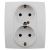 Розетка 2гн с З/К шторки с/у белый механизм 16А 12-2104-01 Эра12 ЭРА (1/10) Розетка 2гн с З/К шторки с/у белый механизм 16А 12-2104-01 Эра12 ЭРА (1/10)