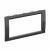 Рамка универсальная на 4 модуля, цвет чёрный ДКС