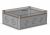 Коробка открытой установки настенно-потолочная 240x190x93мм с монтажной рейкой пластик серый с крышкой IP65 HEGEL