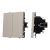ARL NOBE Выключатель 2 кл софт-тач кашемир SWT-MK02-SFPL-CA (250V, 10A) (Arlight, -)