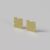 Led Strip Комплект заглушек (для профиля 35×35) 2 шт., ALM-3535BT-BR-EC Led Strip Комплект заглушек (для профиля 35×35) 2 шт., ALM-3535BT-BR-EC