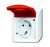 Розетка SCHUKO IP44 SM,кр.крыш,ocean,бел Розетка SCHUKO IP44 SM,кр.крыш,ocean,бел