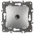 Розетка 1гн ТВ проходная с/у алюминий механизм 14-3102-03 Elegance ЭРА Розетка 1гн ТВ проходная с/у алюминий механизм 14-3102-03 Elegance ЭРА