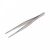 Пинцет прямой рифленый 125мм (1/1/400)