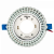 Светильник встраив под лампу GX53 ER43-белый эпоксидная смола с подсветкой  Jazzway