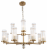 Люстра Rivoli Dolly 2074-312 12 х Е14 40 Вт классика Люстра Rivoli Dolly 2074-312 12 х Е14 40 Вт классика