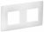 Рамка 2гн белый арктический SK-F02W SKANDY IEK (1/10/100)