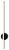 Светильник настенный Rivoli Violet 6180-701 LED 15Вт 4000К чёрный светодиодный Светильник настенный Rivoli Violet 6180-701 LED 15Вт 4000К чёрный светодиодный