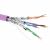 Кабель витая пара кат. 6А экранированный U/FTP, 4 пары, нг(А)-LSLTx, цвет внешней оболочки фиолетовый, бухта 500 м