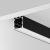 Led Strip Алюминиевый профиль накладной-подвесной 35x35 (Черный, 3 м), ALM-3535BT-B-3M Led Strip Алюминиевый профиль накладной-подвесной 35x35 (Черный, 3 м), ALM-3535BT-B-3M