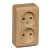 Розетка 2гн без З/К о/у сосна 16А IP20 Этюд Systeme Electric (1/16) Розетка 2гн без З/К о/у сосна 16А IP20 Этюд Systeme Electric (1/16)