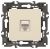 Розетка 1гн комп RJ45 с/у крем механизм кат.5е 14-3107-02 Elegance ЭРА (1/10)