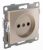 GUSI Bravo МЕХАНИЗМ  Роз. 1-ой б/з с з/ш,  скрытая  установка, 16А, 250В. Цвет : шампань.