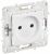 Розетка 1гн без З/К с/у белый арктический механизм 10А SK-R02W SKANDY IEK (1/10/100)