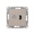 Механизм розетки HDMI+RJ45 (cat5), кремовый Эпика EKF Механизм розетки HDMI+RJ45 (cat5), кремовый Эпика EKF