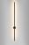 Светильник настенный Rivoli Grace 6186-702 LED 15Вт 3000К чёрный светодиодный Светильник настенный Rivoli Grace 6186-702 LED 15Вт 3000К чёрный светодиодный