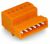 Клеммная колодка 27.5мм 8x1 0.08-2.5мм² 12А 320В термопласт оранжевый Wago