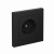 ATLASDESIGN РОЗЕТКА без заземления, 16А, в сборе, КАРБОН
