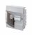 Бокс ЩРВ-П-8мод встр.пласт бел (дв. прозр) IP41 (с клемм) 250 x 232 x 108 Mistral ABB (1)