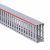 Короб перфорированный, серый RL12 40x80