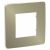 Рамка 1гн металл бронза/крем Unica STUDIO NEW Schneider Electric (10)