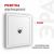 Розетка ЭРА Galaxy 15-3107-01 информационная RJ45 IP20 белый Розетка ЭРА Galaxy 15-3107-01 информационная RJ45 IP20 белый