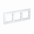 Рамка 3гн стекло белый AtlasDesign Nature Systeme Electric (1/6/12)