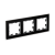 Рамка 3гн стекло черный AtlasDesign Nature Systeme Electric (1)