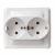 Розетка 2гн с З/К с/у белый 16А Этюд Systeme Electric (1/15) Розетка 2гн с З/К с/у белый 16А Этюд Systeme Electric (1/15)