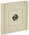 Розетка 1гн ТВ проходная с/у ваниль FP429 FORTE&PIANO IEK (1/10/100)