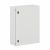 Корпус распред. шкафа 1двер. сталь серый 600мм 800мм 250мм с монтажной платой IP66 DKC