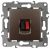 Розетка 1гн аудио с/у бронза механизм 12-3111-13 Эра12 ЭРА (10/100/2500)
