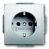 Розетка ABB Pure steel 1-мест. механизм с накладкой с З/К скр. уст-ки16А 220-250В со шторками IP20 нерж. сталь Розетка ABB Pure steel 1-мест. механизм с накладкой с З/К скр. уст-ки16А 220-250В со шторками IP20 нерж. сталь
