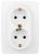 Розетка ЭРА Серия 12 12-2106-01М , 2X2P+E Schuko, 16А-250В, белый матовый Розетка ЭРА Серия 12 12-2106-01М , 2X2P+E Schuko, 16А-250В, белый матовый